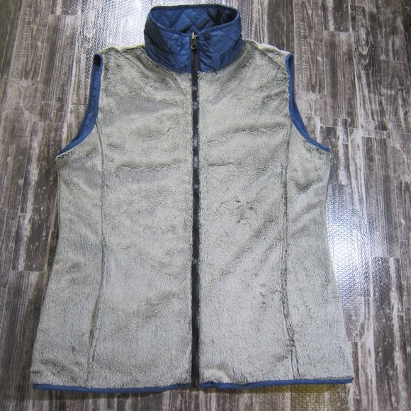 NWT Women's Reversible Quilt to Microboa Vest - Picture 6 of 9